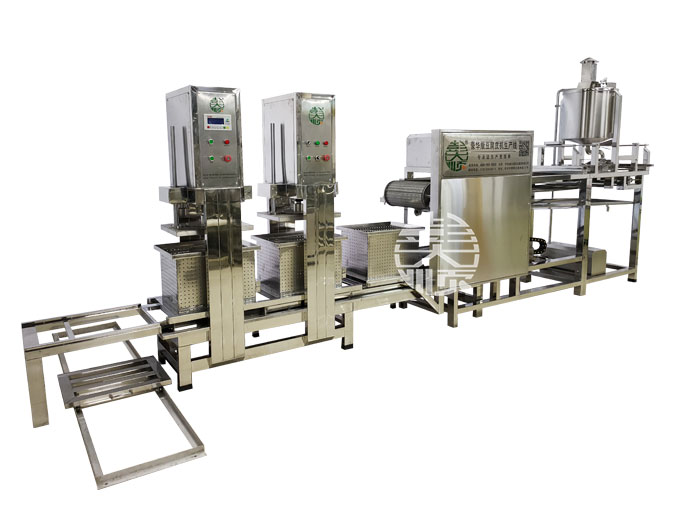 豆腐皮機械設備，按鍵操作簡單高效